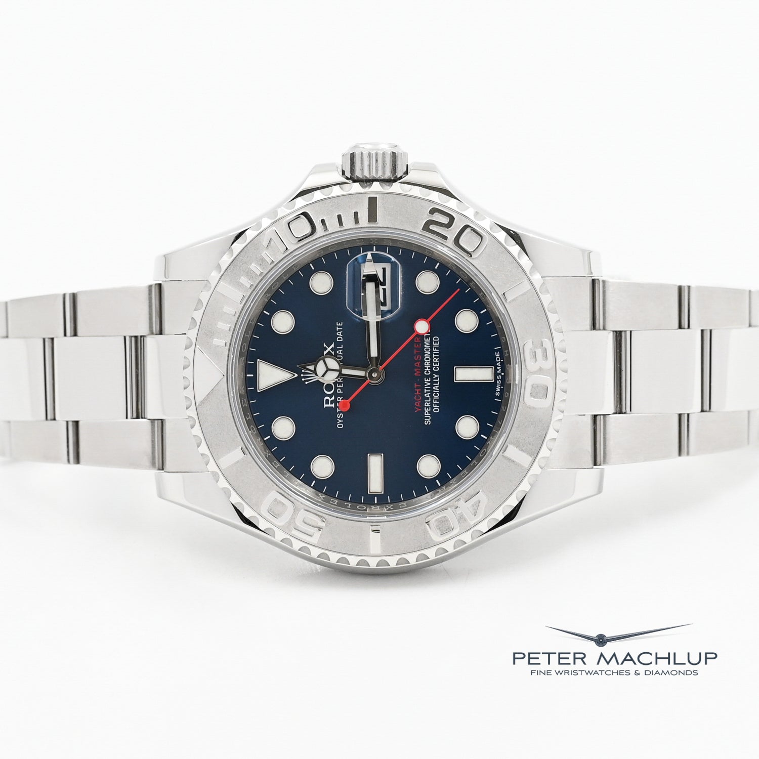 Rolex Yacht-Master 40mm Stainless Steel Watch 2016 Model - Luxury Men's Timepiece for Sailing, Yachting & Formal Occasions