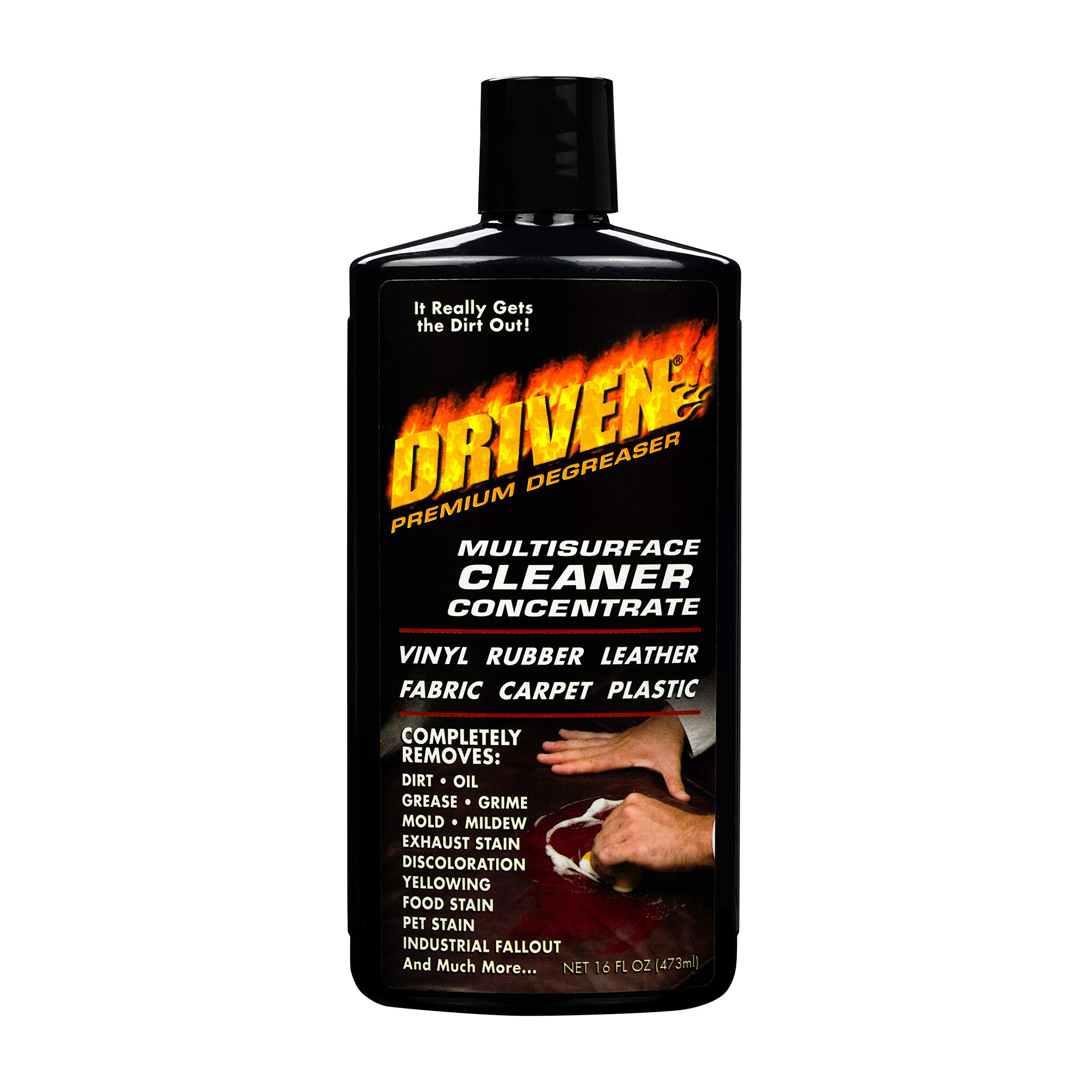 DRIVEN Multi-Surface Cleaner Concentrate - All-Purpose Cleaning Solution for Kitchen, Bathroom, Floors & More | Eco-Friendly & Powerful Formula