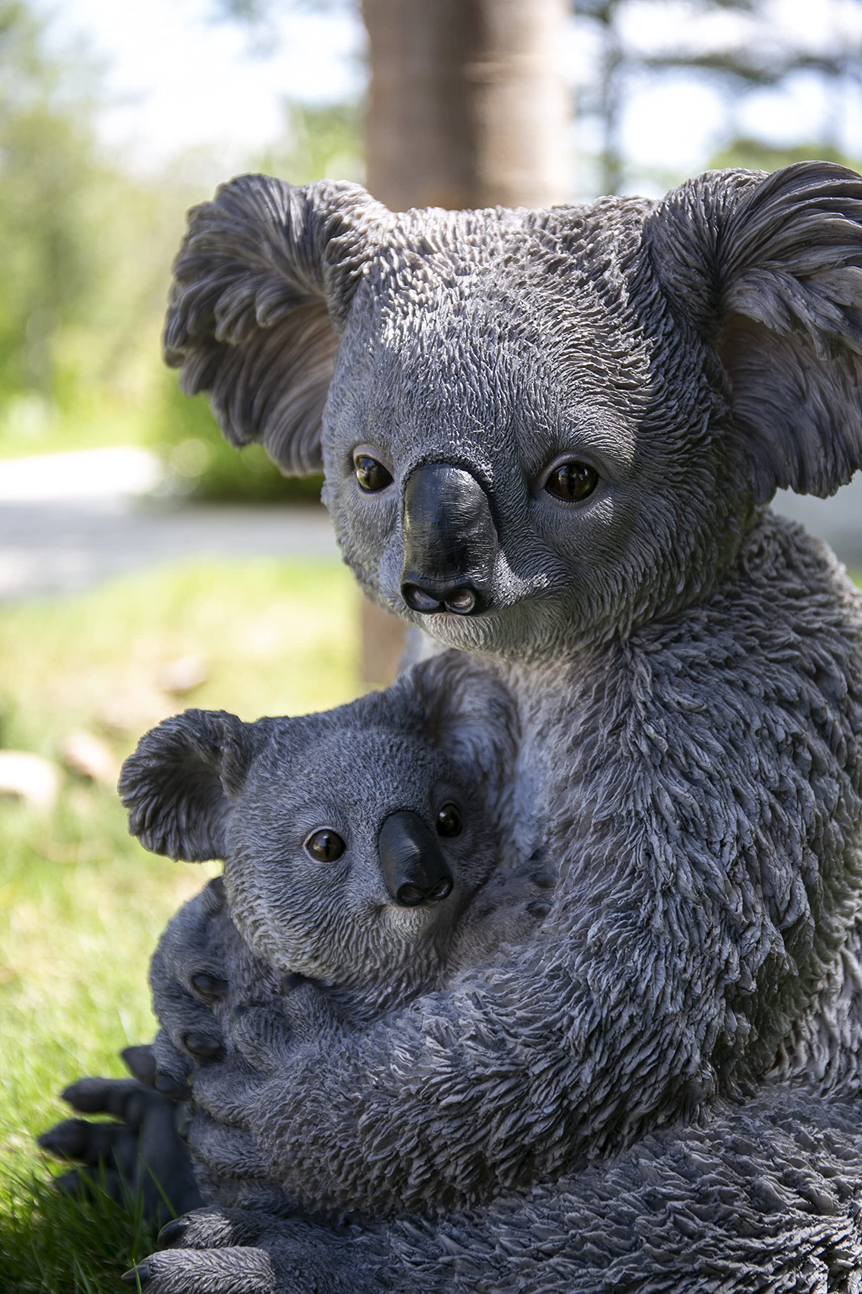Hi-Line Gift Mother & Baby Koala Plush Stuffed Animal - Soft Cuddly Toy for Kids, Perfect Gift for Birthdays, Baby Showers & Nursery Decor