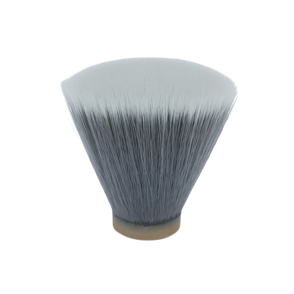 26mm SilkSmoke™ Synthetic Knot Fan/Flat Top Hybrid Makeup Brush - Perfect for Foundation, Powder & Blending (Professional Beauty Tools for Flawless Makeup Application)