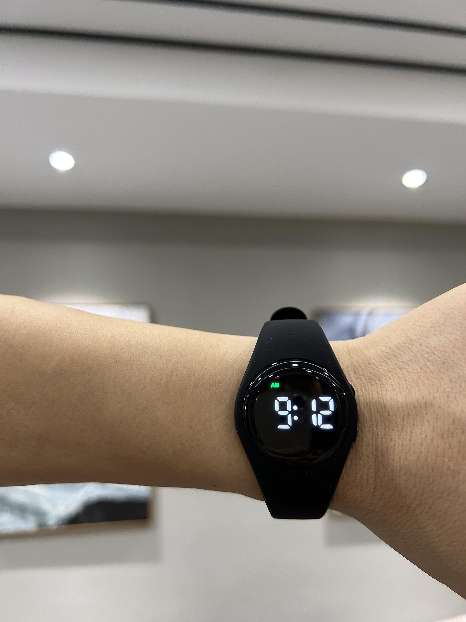 Waterproof Vibrating Alarm Watch - Rechargeable 15 Alarm Reminder, Potty Training Watch with Lock Screen | Perfect for Kids, Swimming, Sports & Daily Use