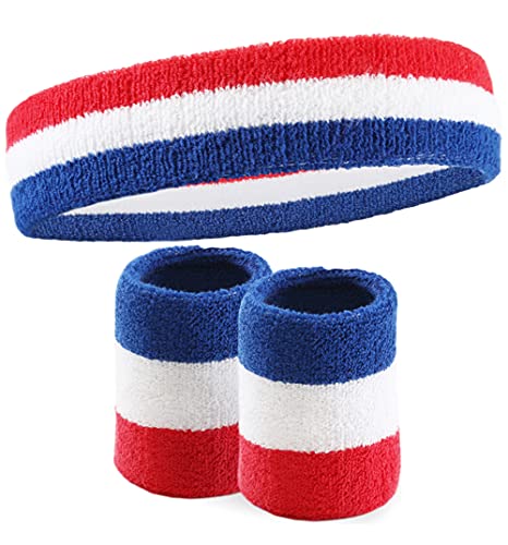 Sweatbands + Wristbands Set - USA