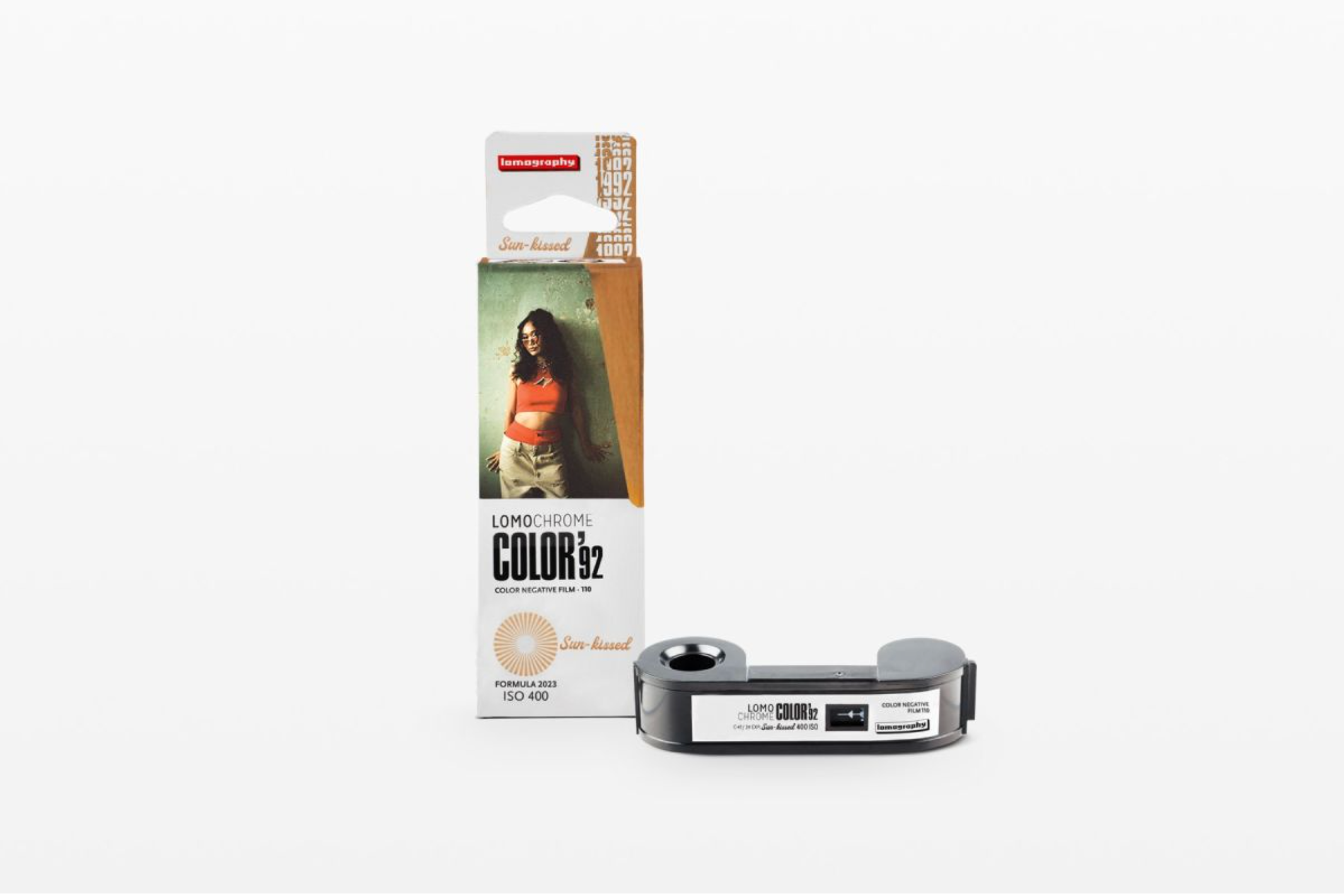 LomoChrome Color '92 Sun Kissed 110 Film ISO 400 - Vintage Aesthetic 35mm Film for Analog Cameras | Perfect for Sunny Outdoor Photography & Retro Style Portraits