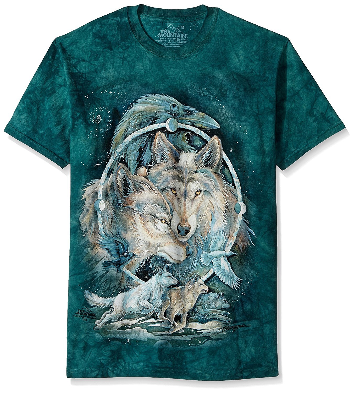 The Mountain Men's 'In Spirit I Am Free' Graphic T-Shirt - Comfortable Cotton Tee for Casual Wear & Outdoor Adventures