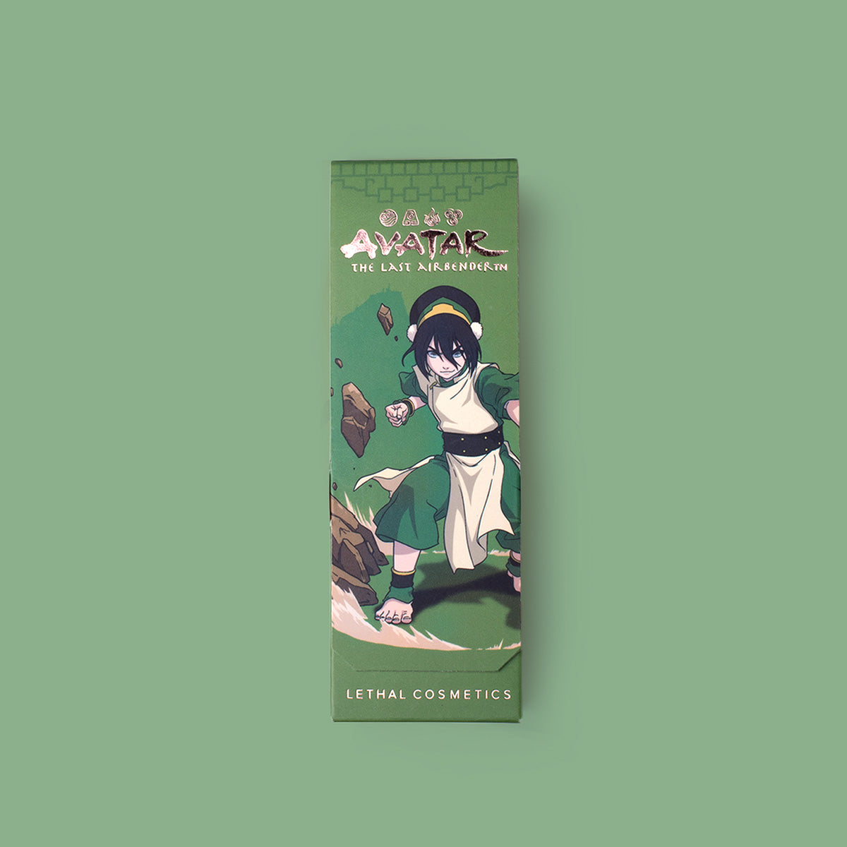 Avatar The Last Airbender Toph Liner Set - Official Anime Cosmetics Collection for Eyes & Face - Perfect for Cosplay, Halloween & Anime Conventions
