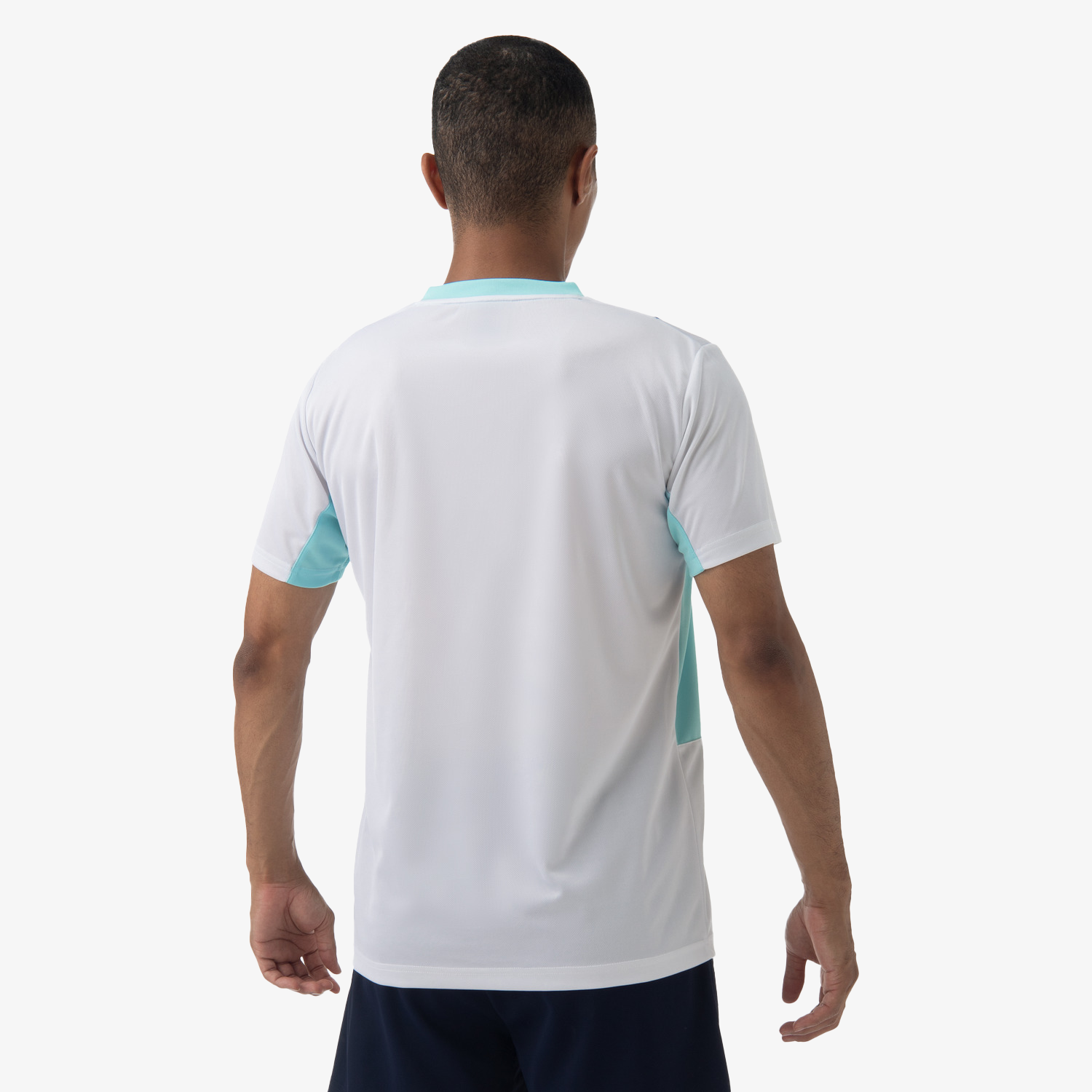 Yonex Men's Crew Neck Tennis Shirt 10603 - White | Moisture-Wicking Performance Top for Tennis, Golf & Casual Wear