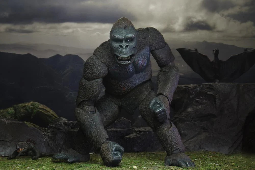 NECA King Kong (Skull Island) Action Figure - Collectible Movie Toy for Fans & Gift Idea - Perfect for Display, Cosplay, and Kong Themed Decor