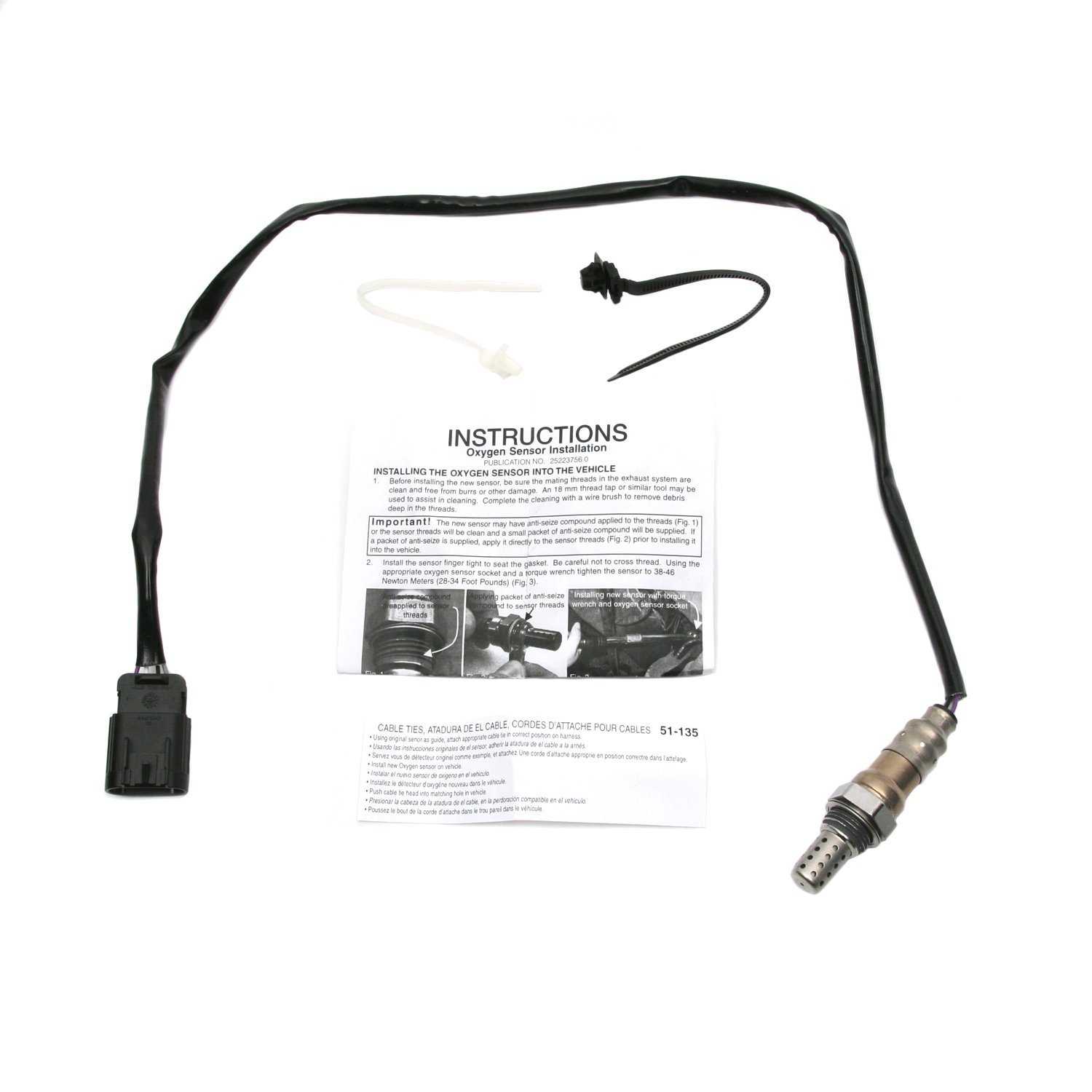 Delphi ES20361-11B1 Oxygen Sensor - Universal Fit for Cars & Trucks - High Performance O2 Sensor - Improves Fuel Efficiency & Emissions - Perfect for Engine Diagnostics & Tuning