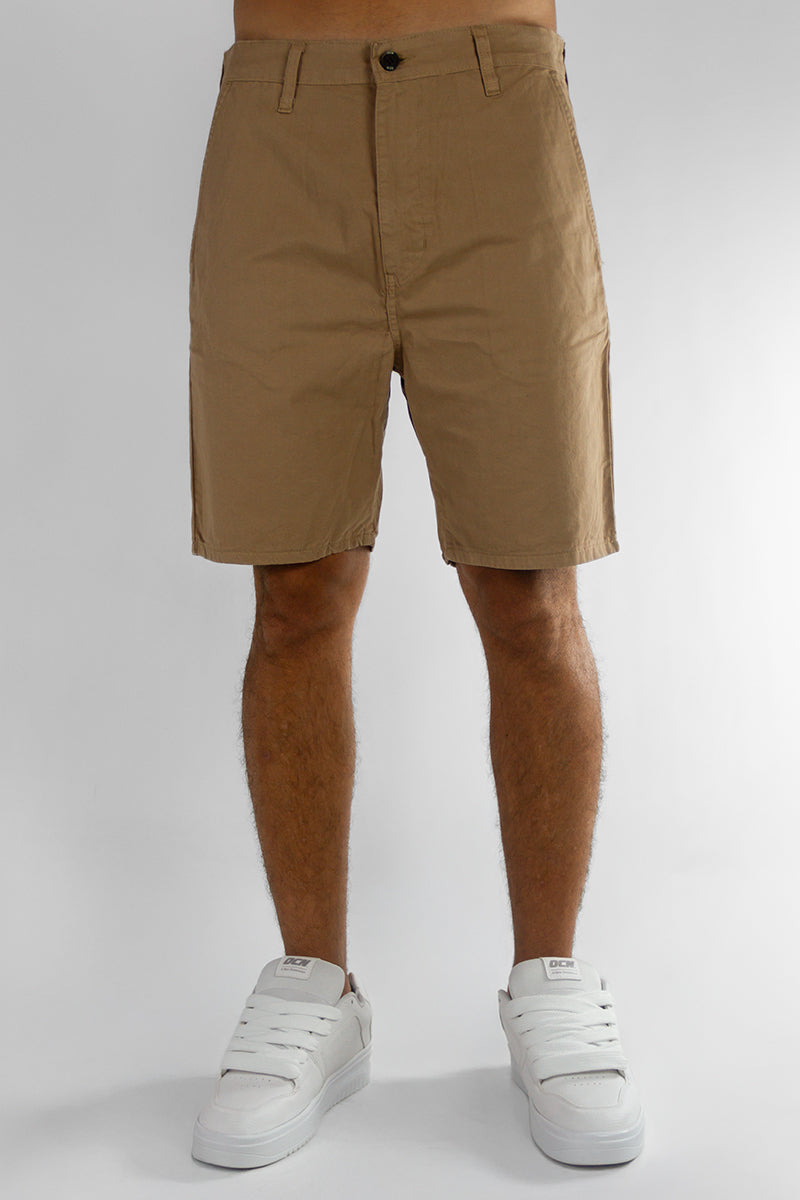 Men's Bermuda Shorts - Loose Fit Beige Khaki Casual Comfort for Summer Beach & Outdoor Activities