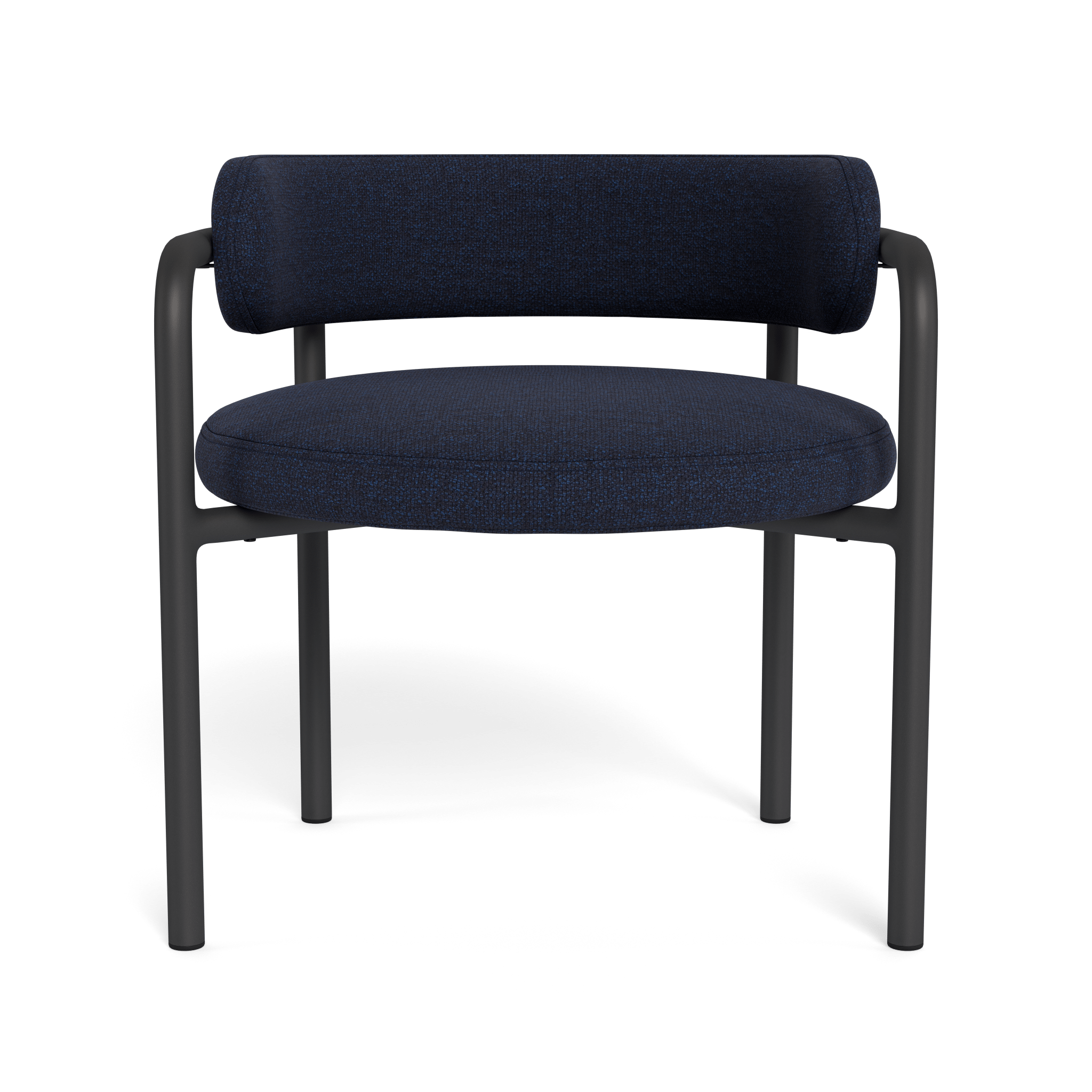 Porto Aluminum Club Chair - Lightweight Outdoor Patio Furniture for Garden, Poolside & Deck - Modern All-Weather Lounge Chair with Cushion (Optional) - Perfect for Relaxing, Sunbathing & Entertaining Guests