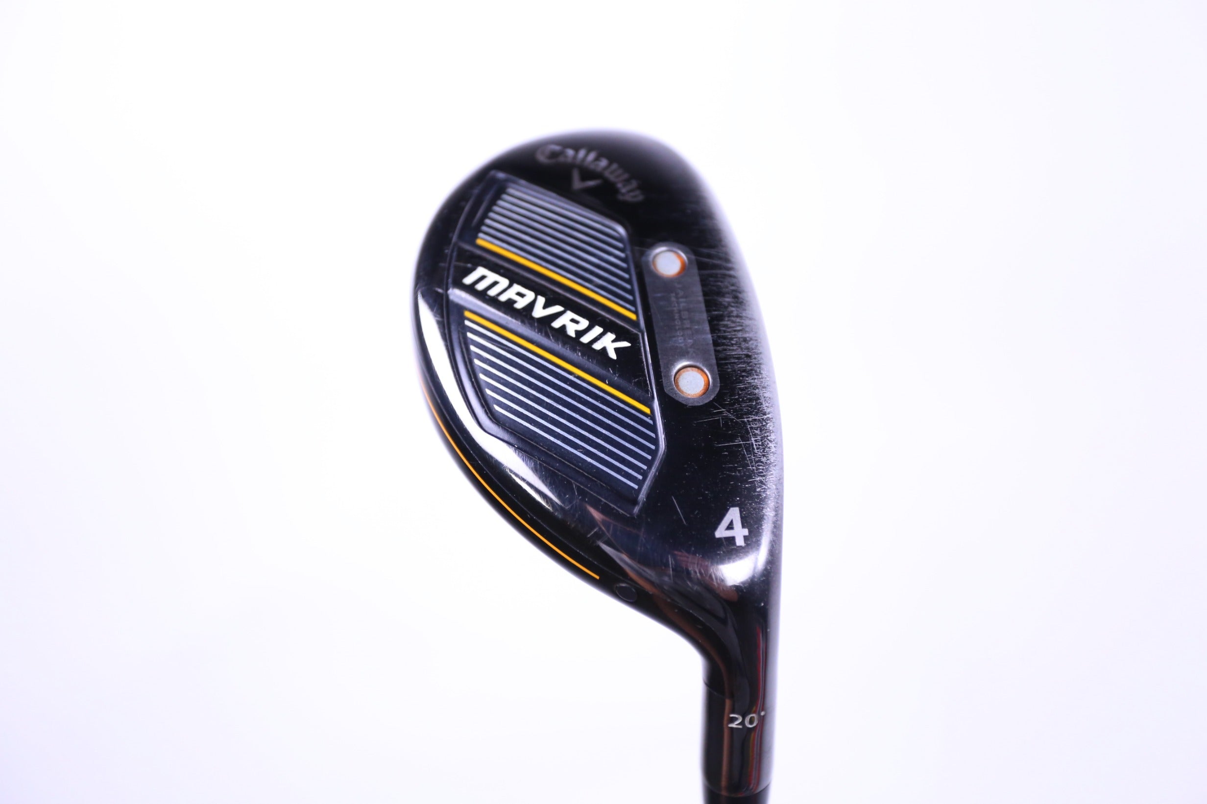Used Callaway Mavrik 4H Hybrid Golf Club - Right Handed 20° Regular Flex - Perfect for Mid-Handicap Players & Course Play