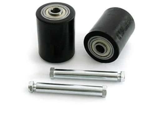Lift-Rite L-55 Truck Loading Wheel Kit with 2 Heavy-Duty Rollers, Axles & Hardware - Perfect for Moving Heavy Loads on Trucks, Trailers & Warehouses