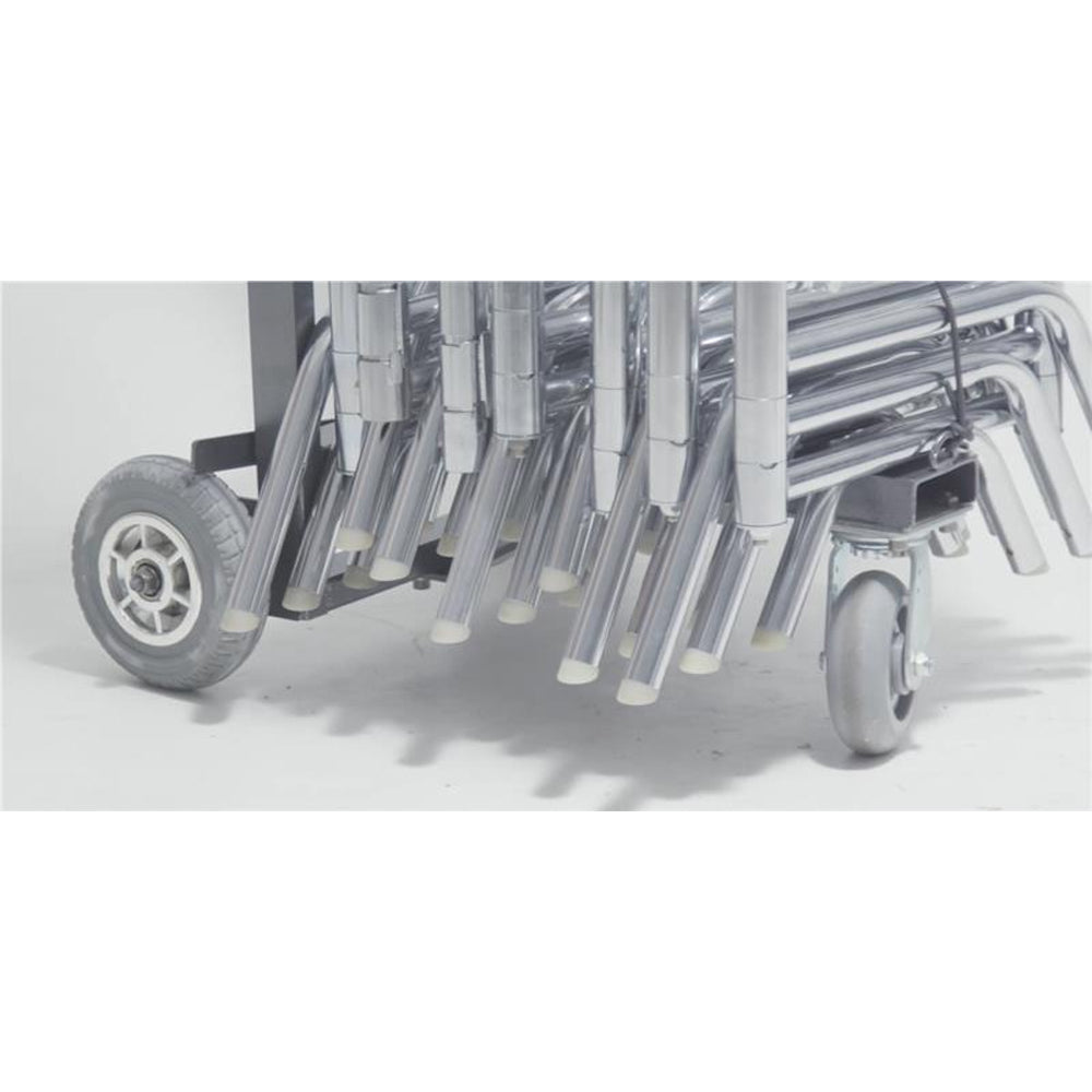 PixaPro Heavy Duty Large Rolling Utility Cart with Handle - Durable Mobile Storage for Home, Office, Warehouse & Industrial Use