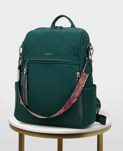 Retro Dark Green Nubuck Style