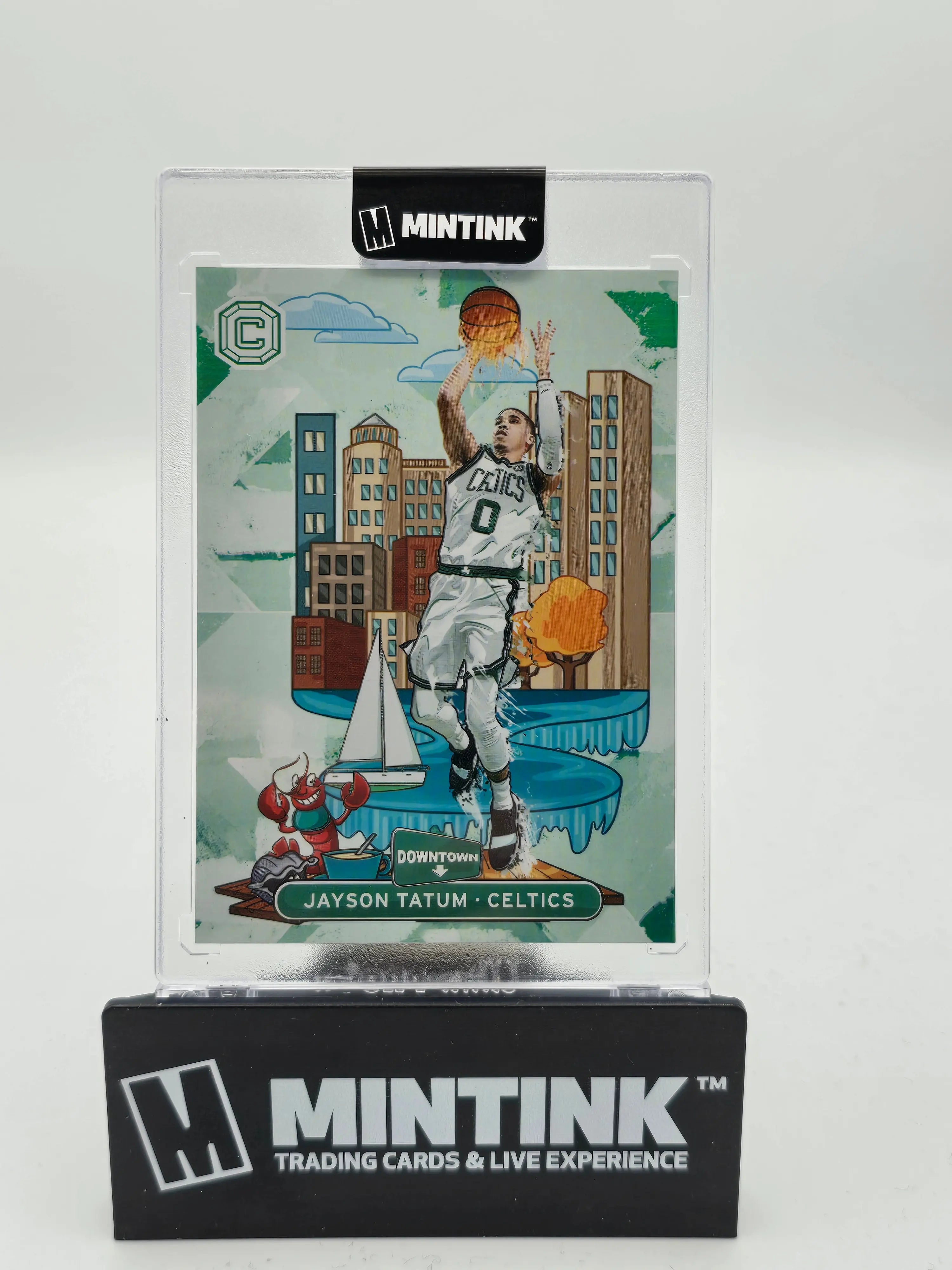 2017-18 Panini Contenders Jayson Tatum Downtown Basketball Trading Card - Perfect for NBA Collectors & Sports Memorabilia Enthusiasts