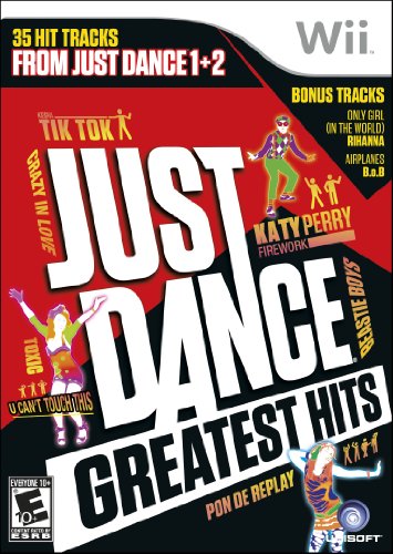 Just Dance Greatest Hits for Nintendo Wii - Fun Dance Party Game for Kids & Adults - Perfect for Family Game Nights & Fitness Workouts