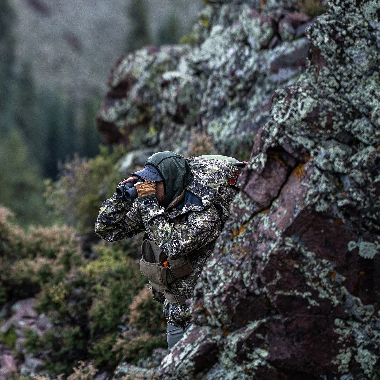 Eberlestock Trinity Peak Jacket 2.0 - Waterproof Hunting Jacket for Men with Breathable Technology - Ideal for Outdoor Adventures, Hiking & Camping