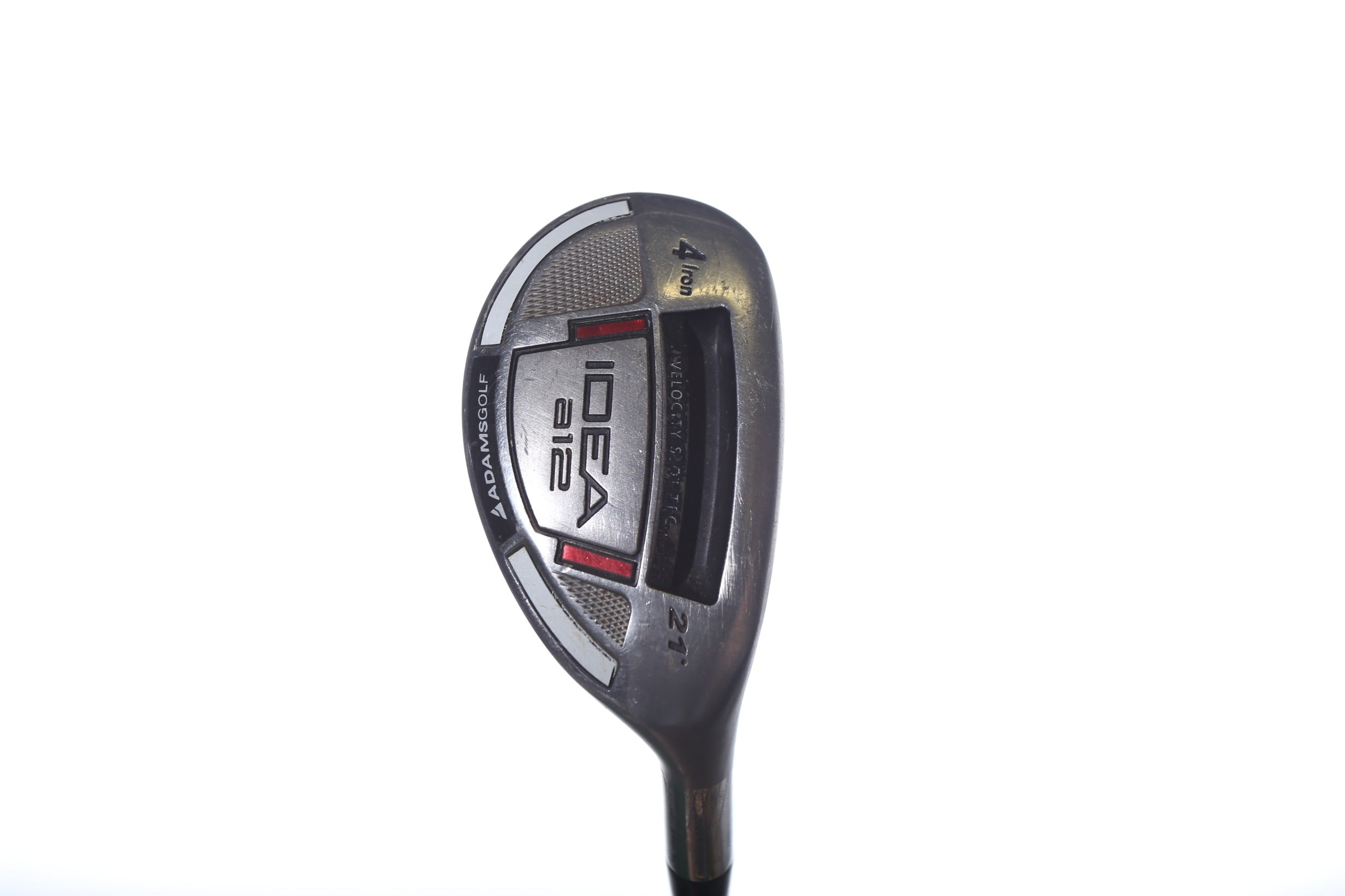 Adams Idea a12 4H Hybrid Golf Club - Right Handed, 21 Degrees, Regular Flex - Perfect for Mid-Handicap Golfers on the Fairway or Rough