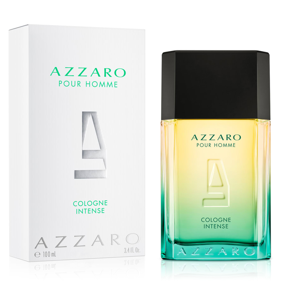 Azzaro Cologne Intense for Men - 100ml Eau de Toilette Spray | Long-Lasting Fresh Scent for Day & Night Wear, Office & Special Occasions