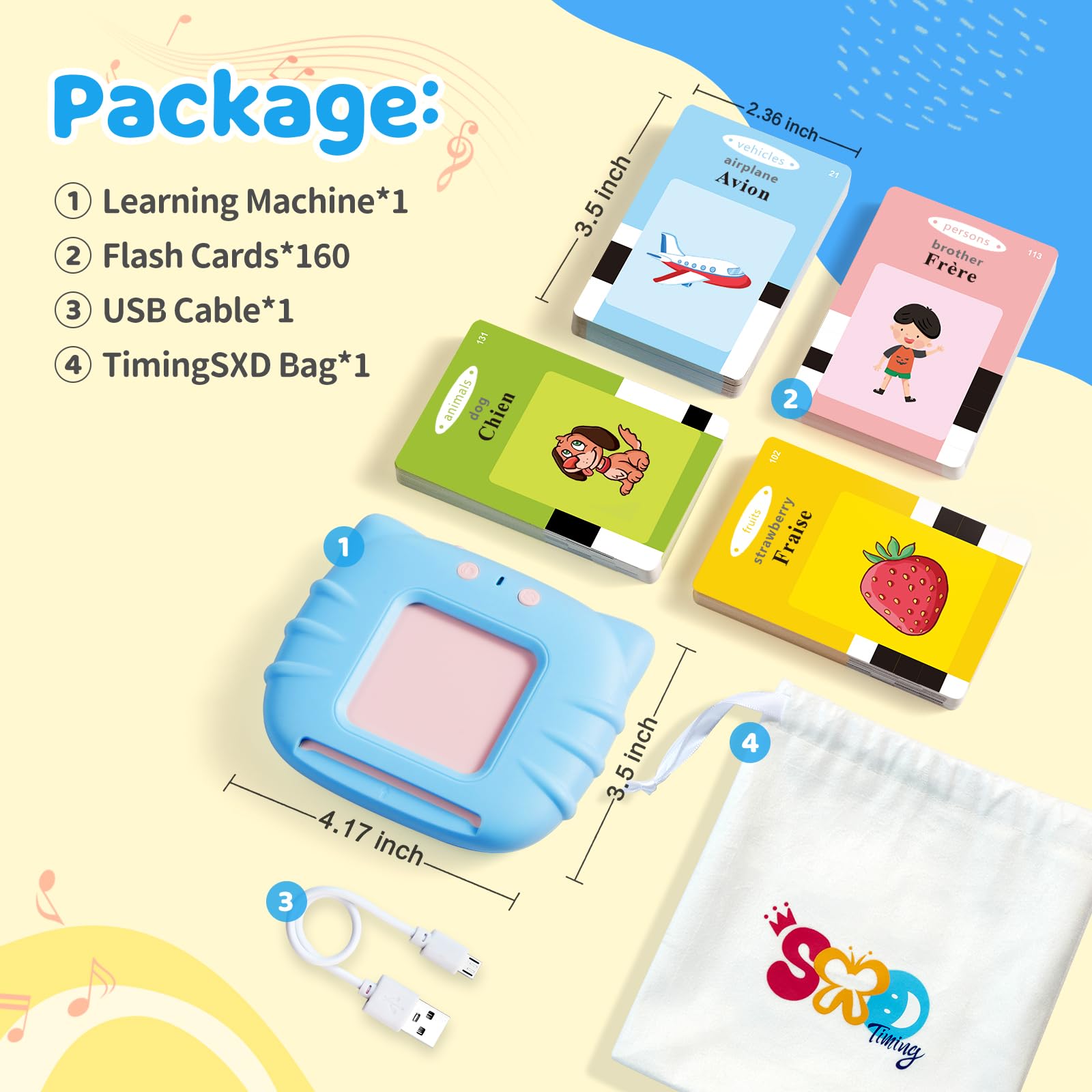Bilingual Spanish English Flash Cards for Kids - ABC, Numbers, Colors, Shapes | Español/English Talking Learning Cards for Toddlers, Preschool & Kindergarten | Perfect for Homeschooling & Early Childhood Education
