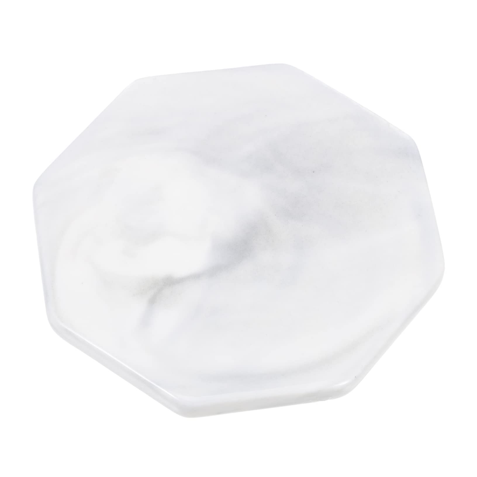 Minkissy Ceramic Nail Art Display Stand - White Nail Tip Boards, Nail Art Palettes & Makeup Dishes for Professional Salon & Home Manicure Use
