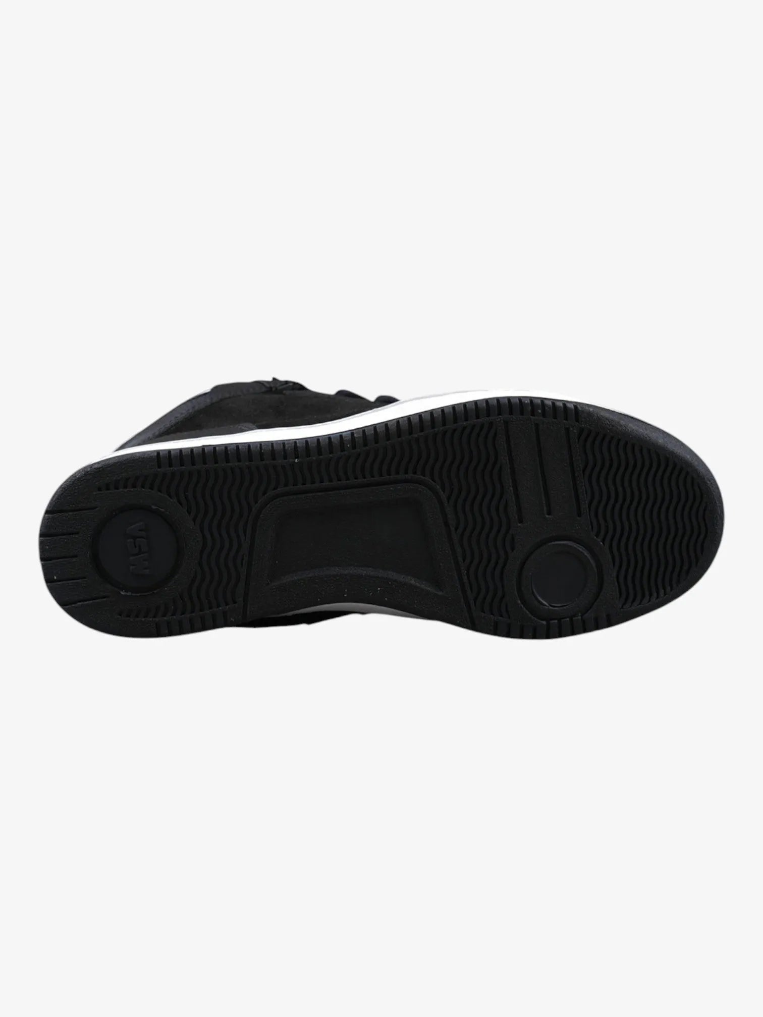 Vision Street Wear MC1400 Skate Shoes - Black & White High-Top Sneakers for Men | Durable & Comfortable for Skateboarding, Streetwear Fashion & Casual Wear