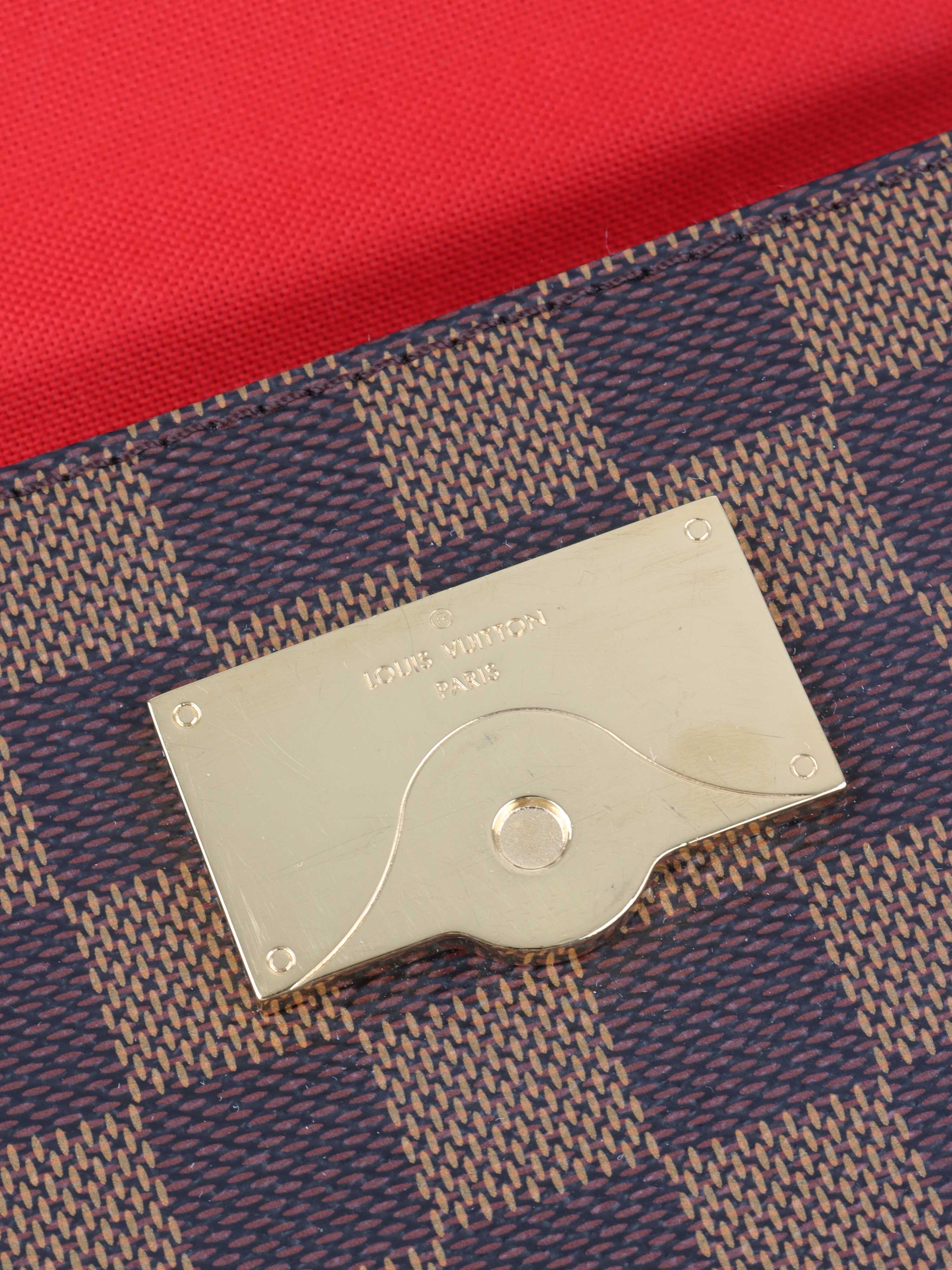 Louis Vuitton Damier Ebene Mini Cluny Crossbody Bag - Luxury Leather Handbag for Women, Perfect for Everyday Use & Special Occasions