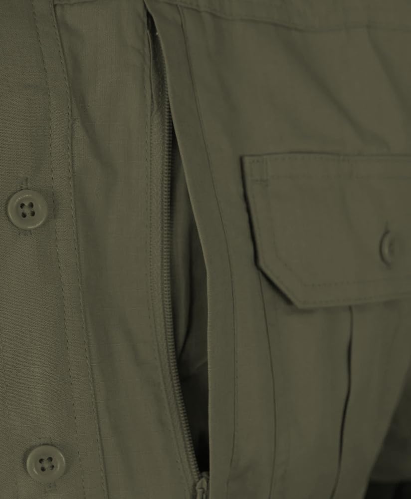 Propper Men's Tactical Short Sleeve Shirt - Military & Outdoor Performance Shirt for Hiking, Camping & Airsoft Activities
