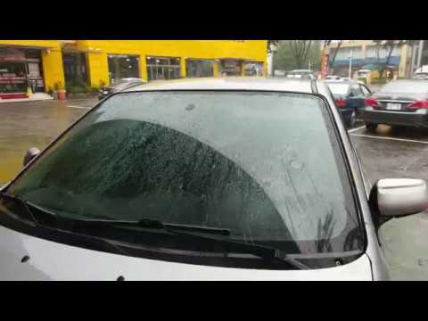 CARALL Automotive Windshield Glass Rain Repellent 250ML - Japanese-Made Polymer Coating Treatment for Water Beading & Visibility Enhancement - Perfect for Rainy Weather & Night Driving
