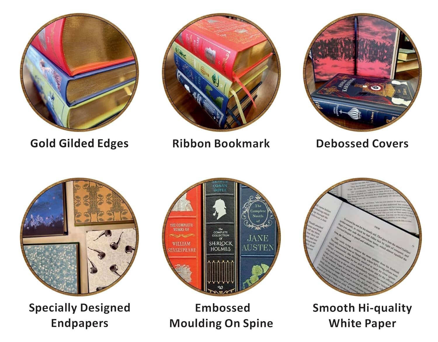 Aesop's Fables Leather Bound Hardcover Book - Classic Moral Stories for Teens & Adults Age 14+ - Perfect for Gift Giving, Home Library & Educational Reading
