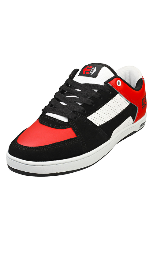 Etnies MC Rap LO Men's Skate Shoes - Black/Red/White | High-Performance Skateboarding Sneakers for Street Style & Urban Fashion