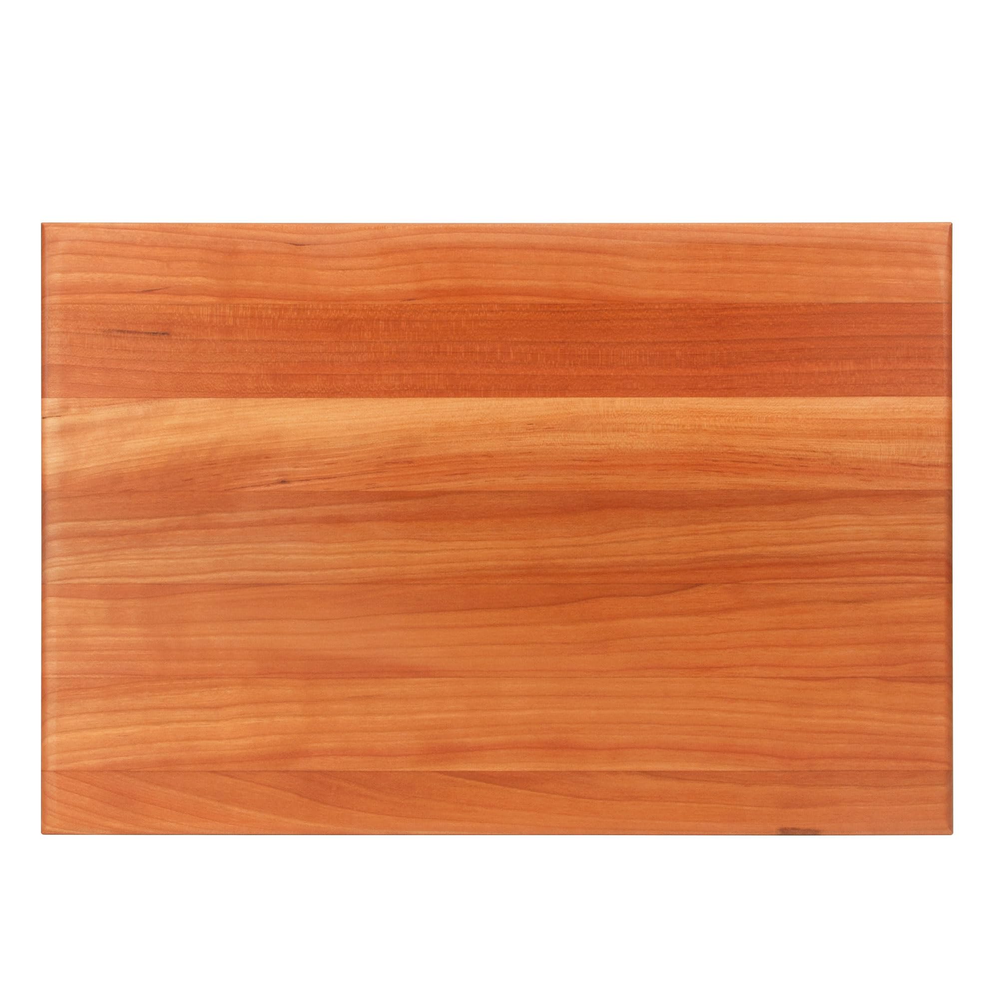 John Boos Block R-Board Reversible Wood Cutting Board - 24x18x1.5 Inch Cherry Wood - Premium Kitchen Cutting Board for Chefs & Home Cooking - Perfect for Meat, Vegetables & Food Prep