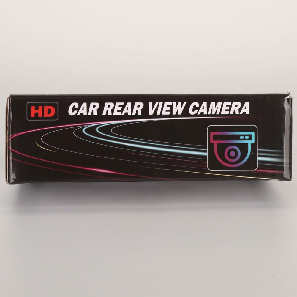 2-in-1 AHD/CVBS 170° Wide Angle Waterproof Universal Car Backup Camera with Distance Guide Lines - Front/Rear View Reversing System for Safe Parking & Night Driving