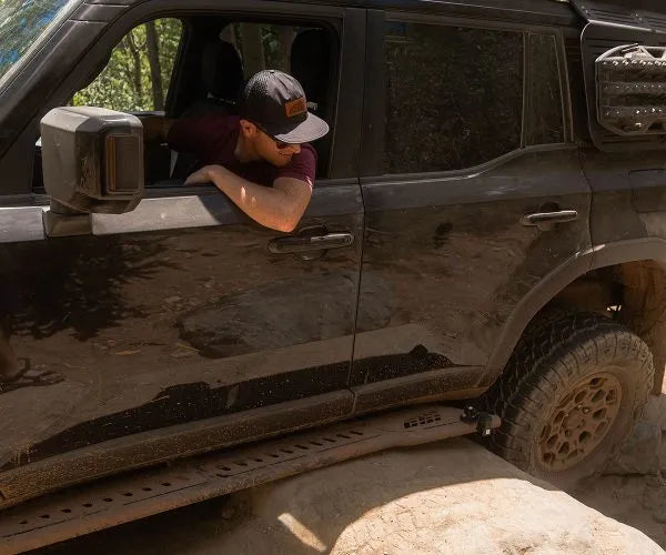 2024+ Lexus GX 550 Rock Sliders - Heavy Duty Off-Road Side Steps by CBI Overland | Perfect for Trail Protection & Vehicle Access | SUV, Overlanding, Adventure