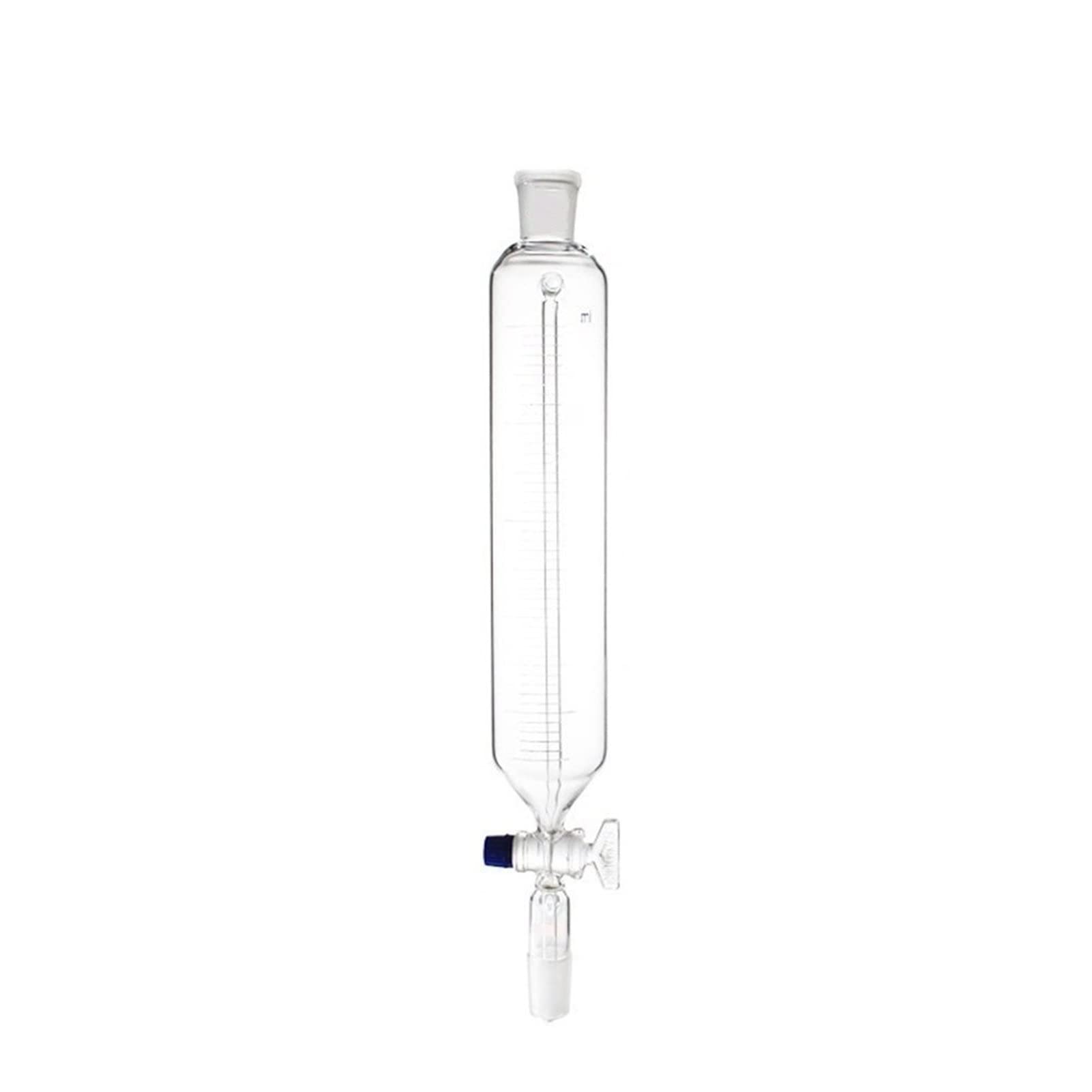 50ml Pressure Equalizing Dropping Funnel with Graduation - 19/26 & 24/29 Joints, High Temperature Resistant Borosilicate Glass Lab Funnel for Chemistry Experiments, Essential for Precise Liquid Transfer in Laboratories (Pack of 1)