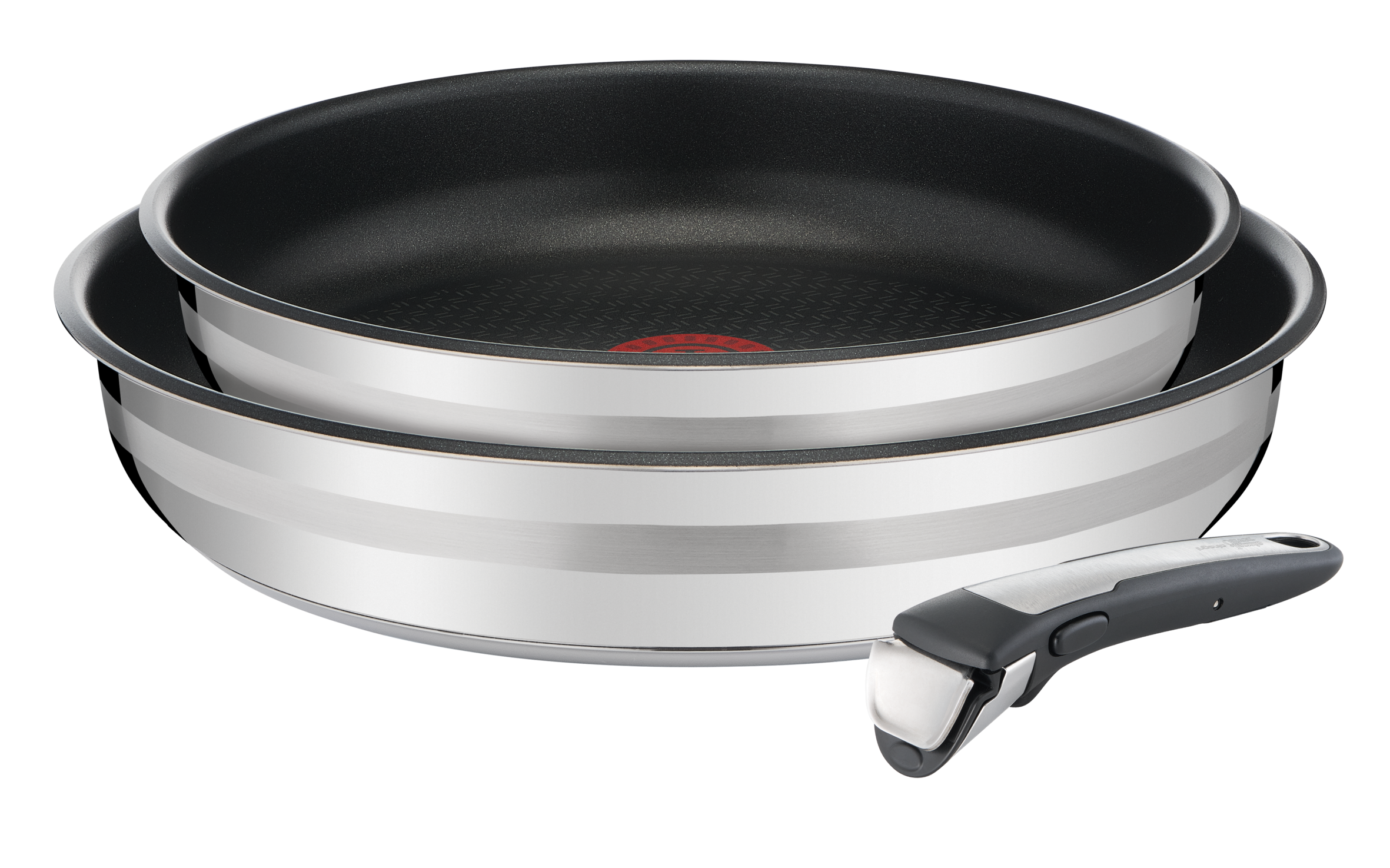 Jamie Oliver by Tefal Ingenio Stainless Steel 3-Piece Induction Frypan Set - User Manual & FAQs - Perfect for Home Cooking, Professional Kitchens & Gift Giving