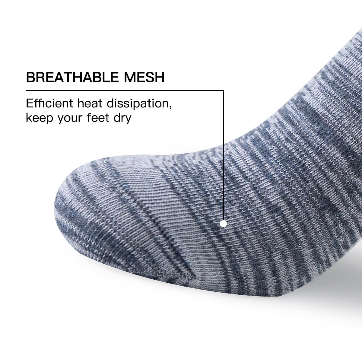 JOYNÉE 20 Pairs Men's No Show Socks - Low Cut Invisible Ankle Socks for Men, Breathable Anti-Slip Casual Short Socks - Perfect for Sneakers, Loafers & Everyday Wear