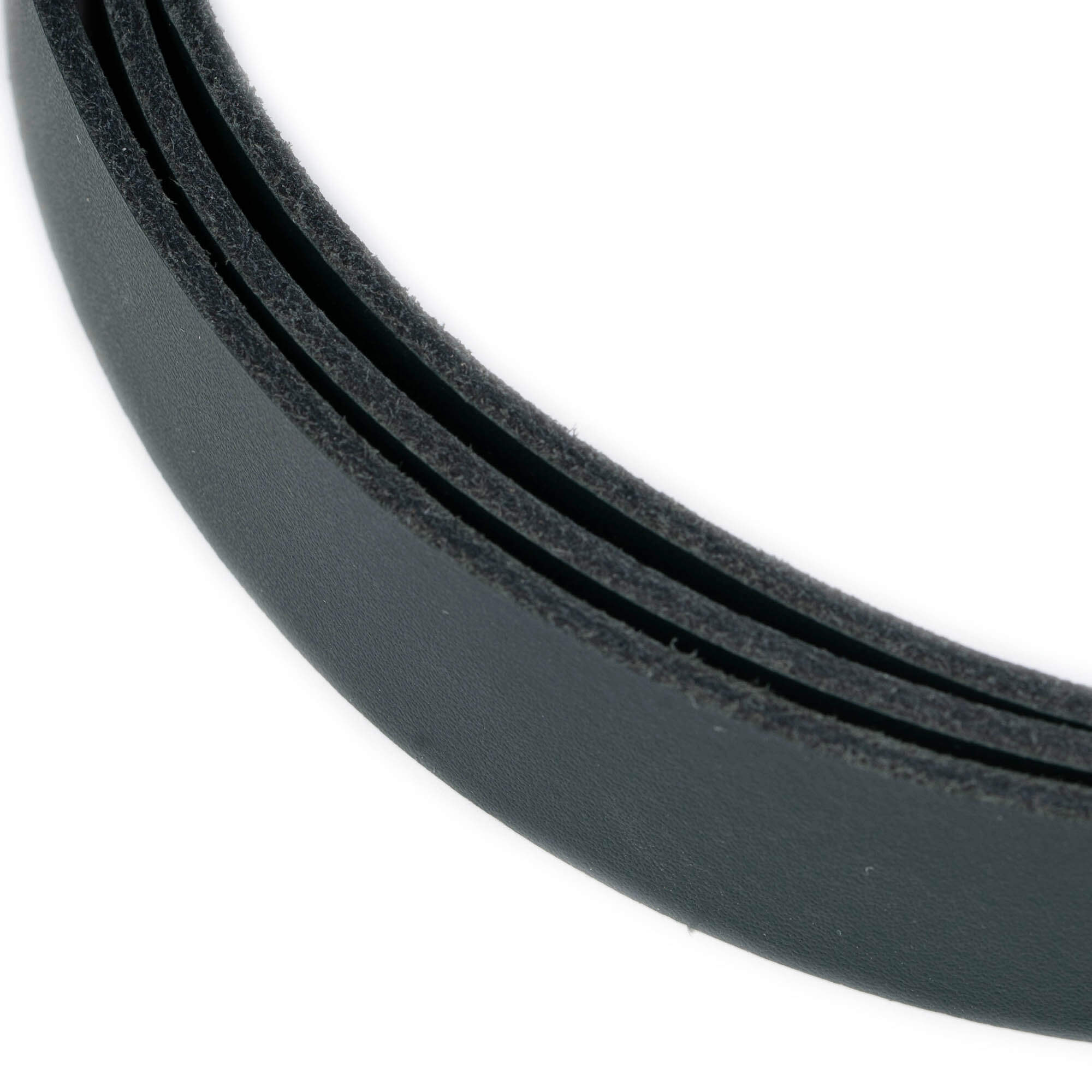 2.5 cm Forest Green Leather Belt Strap Replacement for Dunhill Buckles - Premium Genuine Leather Belt for Men, Formal & Casual Wear