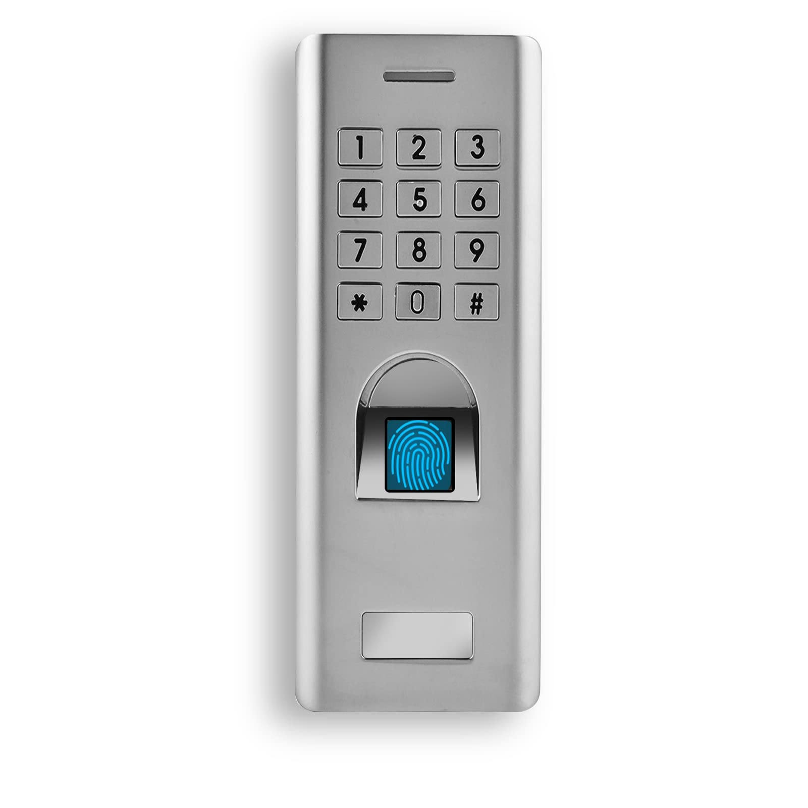 Biometric Fingerprint Door Lock - Smart Electronic Metal Keyless Entry System for Home & Office | Secure Access Control with Fingerprint Unlock Technology | Ideal for Apartments, Offices & Commercial Spaces
