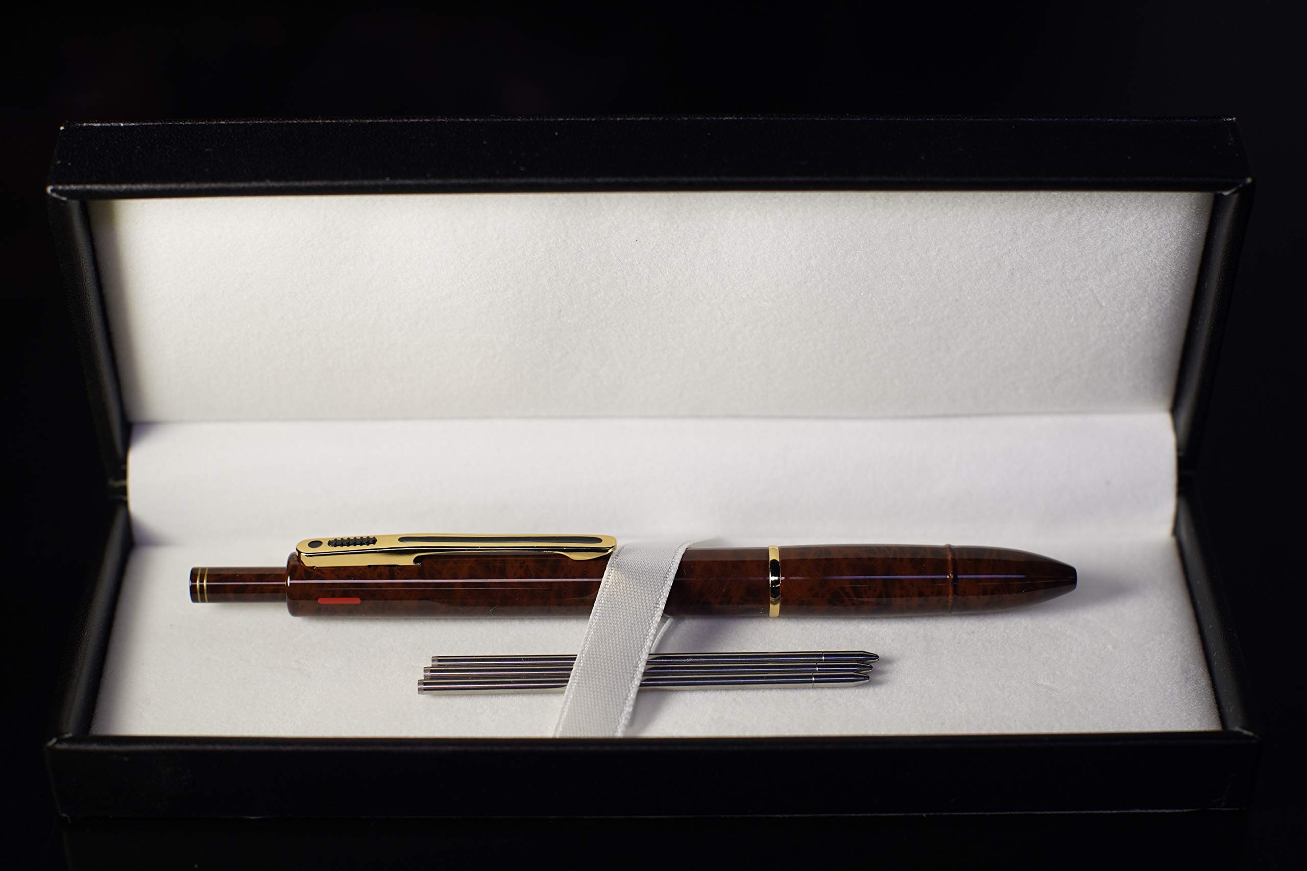 Yasutomo Quad Point Tortoise Pen - Fine Art & Calligraphy Tool