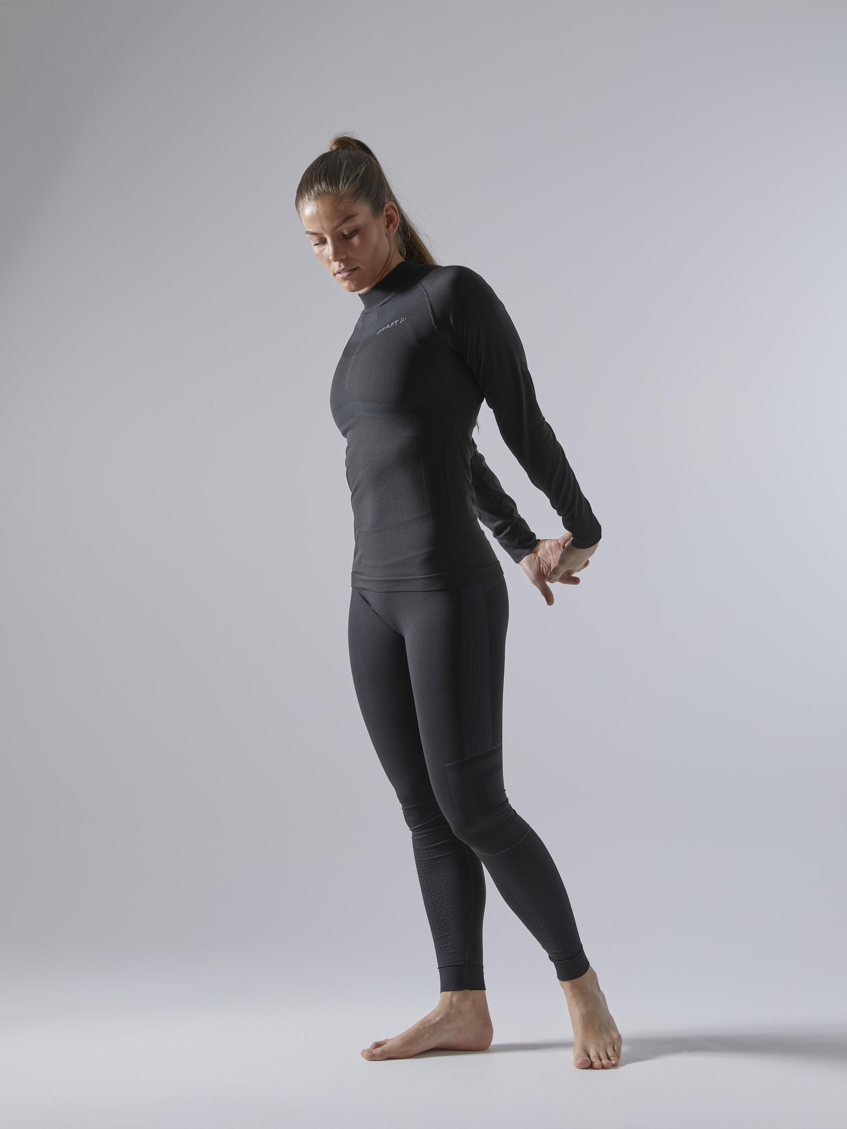 Women's High-Performance Active Intensity Baselayer - Moisture-Wicking & Breathable for Workouts, Running & Outdoor Activities
