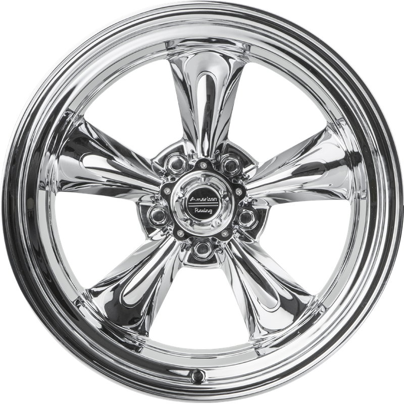 American Racing 16x7 VN615 Torq Thrust II 1-Piece Chrome Wheel +0mm Offset - High Performance Wheels for Muscle Cars, Hot Rods & Custom Builds