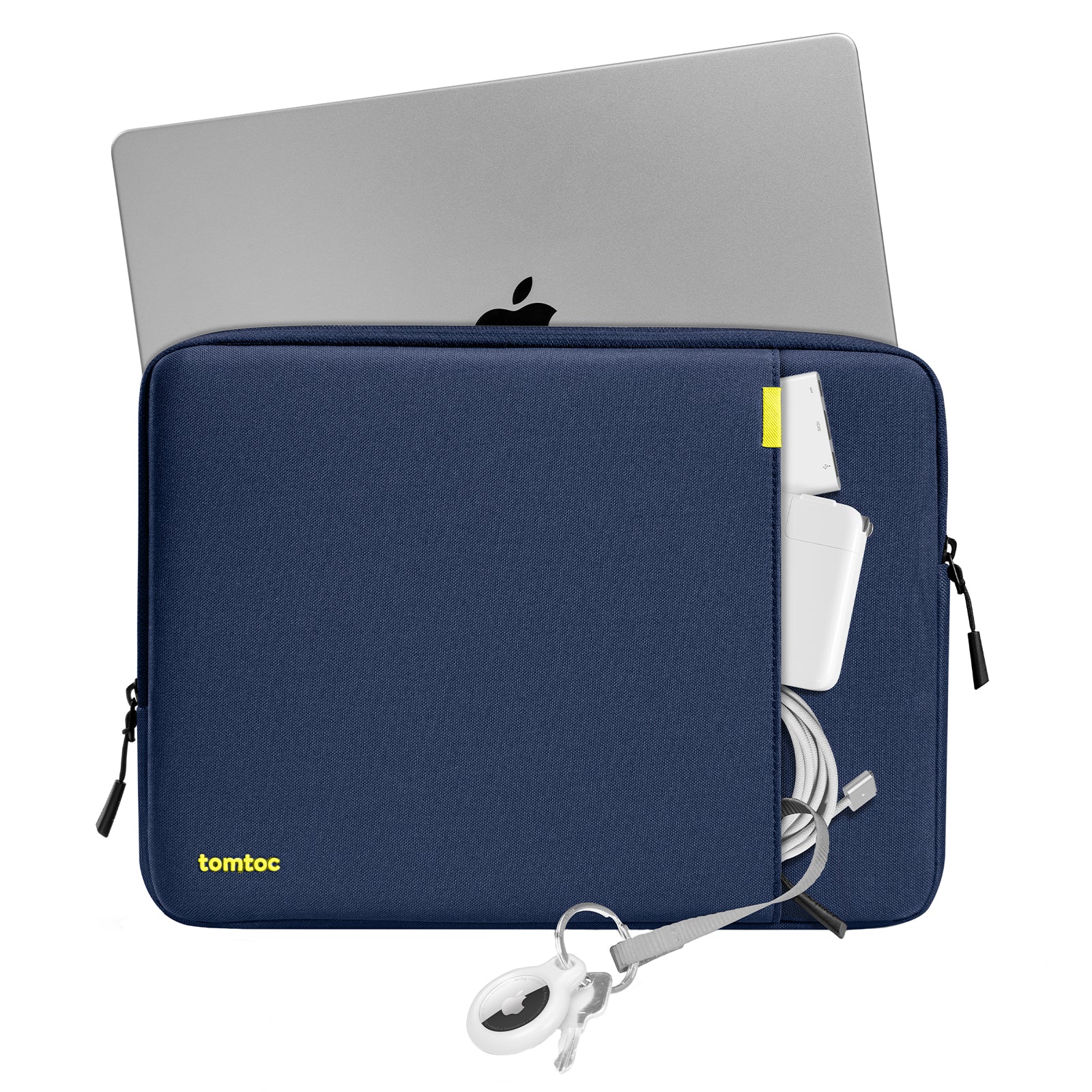 Premium Defender A13 Laptop Sleeve for 13-inch MacBook Air & Pro - Shockproof Protective Case with Soft Interior - Perfect for Travel, Work & School
