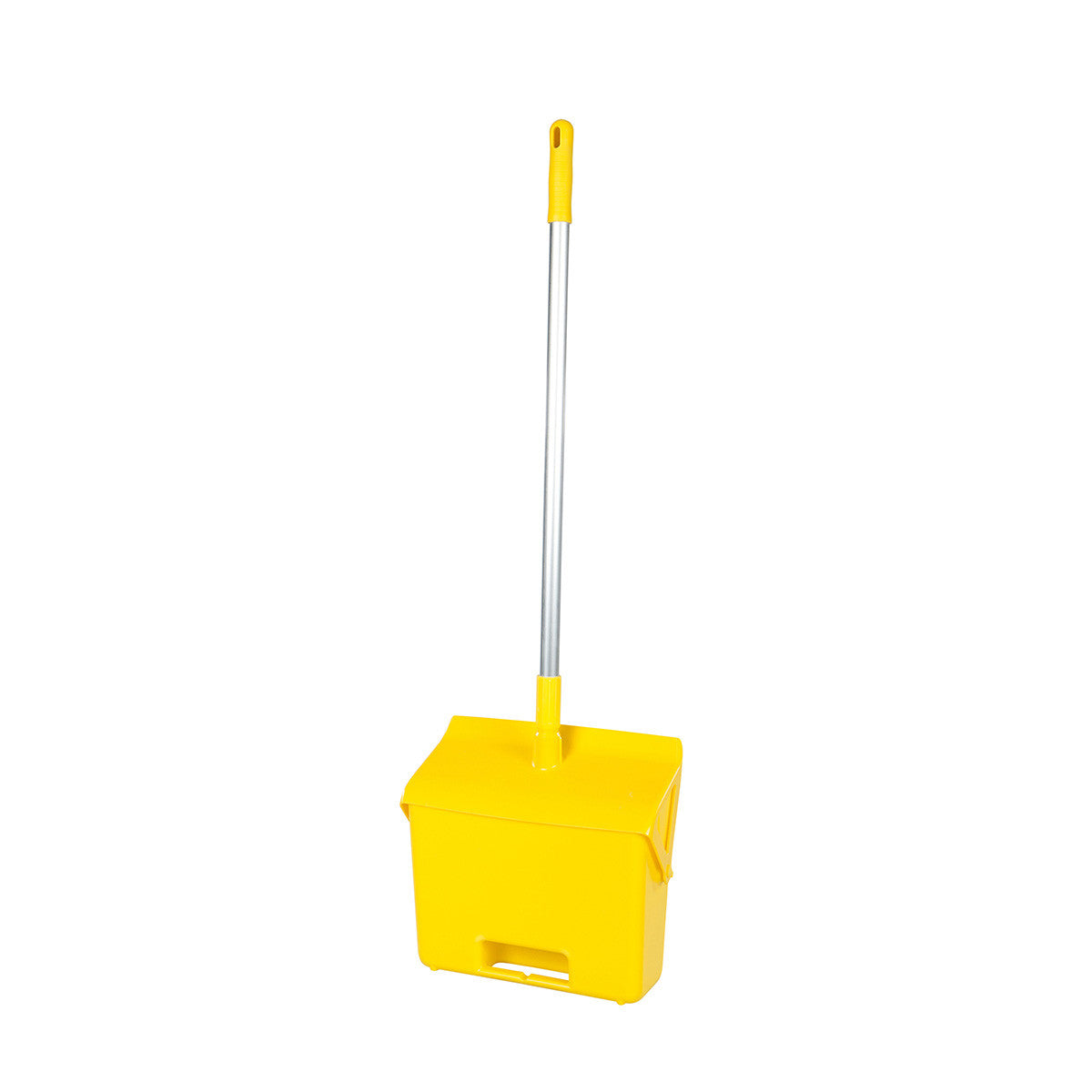 FBK Dustpan with Handle - Heavy Duty Lobby Dust Pan for Home, Office & Commercial Use - Easy Clean Floor Sweeping Tool for Hardwood, Tile & Vinyl Floors
