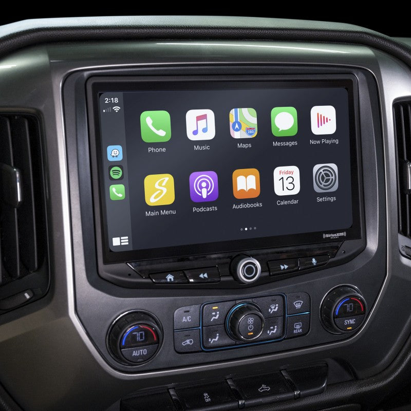 Pac Audio SR GM14H: 10 Radio Replacement Dash Kit for 2014-2019 Chevy Silverado & GMC Sierra (Non-Amplified) | Car Stereo Installation Upgrade | Perfect for Truck Audio System Enhancement