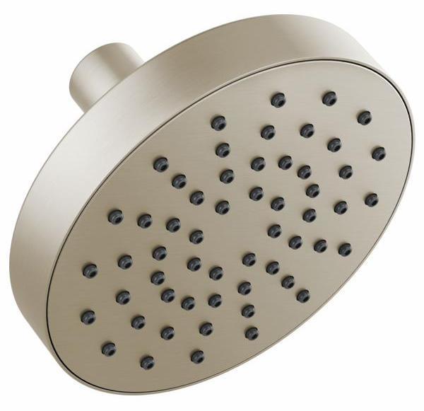Brizo 82392 BN 5-Spray 1-Function Shower Head with 1.75 GPM Flow Rate in Brushed Nickel Finish - Perfect for Water-Saving Bathroom Upgrades & Spa-Like Shower Experience