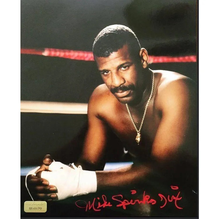 Michael Spinks Autographed 8x10 Photo with COA - Inscribed 