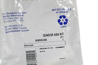 Meritor Wabco R955336 Wheel Speed Sensor Replacement Kit - ABS Sensor for Commercial Trucks & Trailers - Perfect for Highway Driving & Heavy-Duty Applications
