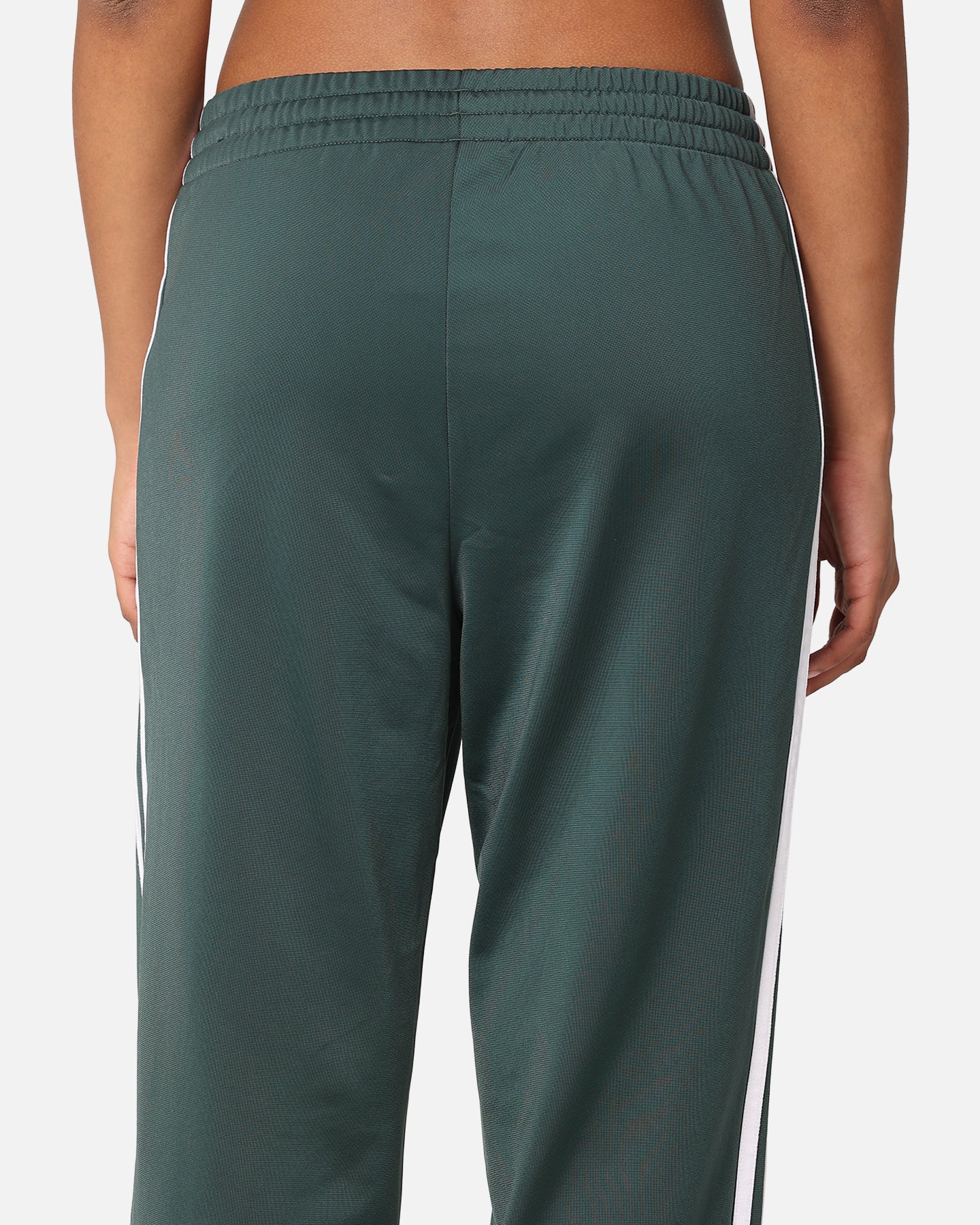 Adidas Firebird Track Pants for Men & Women - Mineral Green Retro Joggers for Running, Gym & Casual Wear