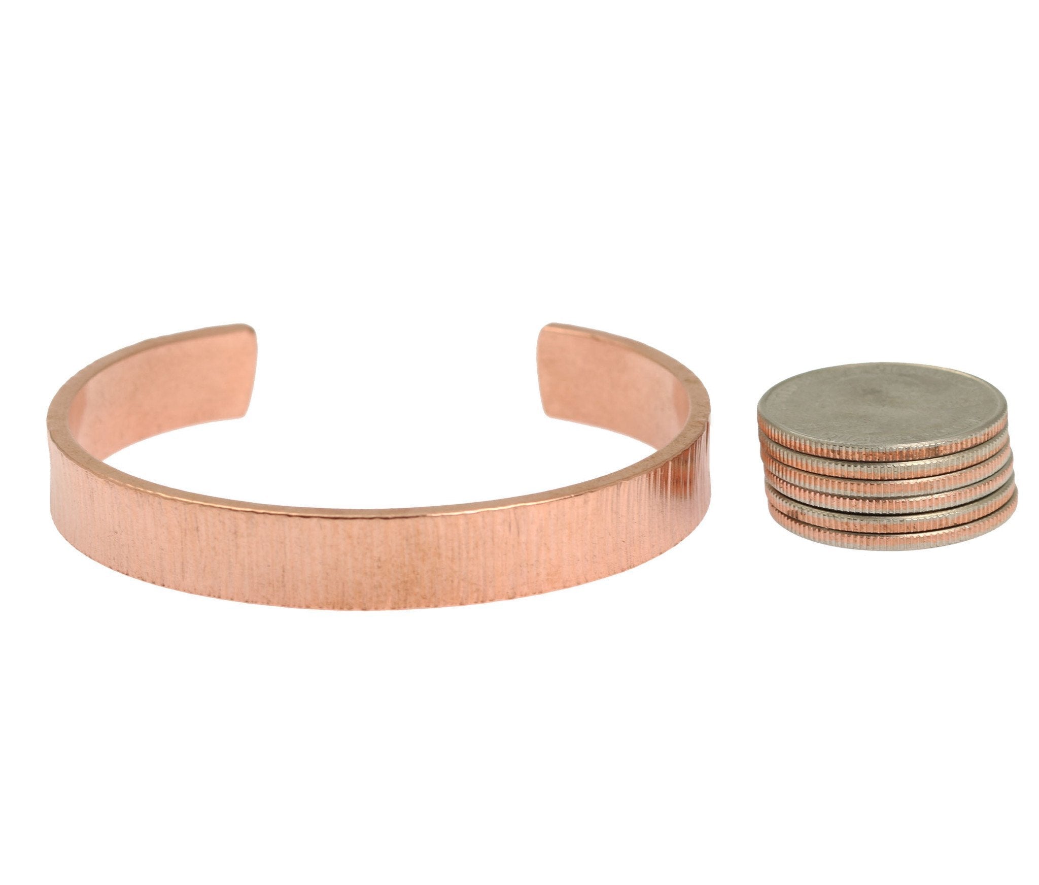 10mm Wide Chased Solid Copper Cuff Bracelet for Women - Handmade Boho Jewelry, Gift for Her, Perfect for Weddings & Special Occasions